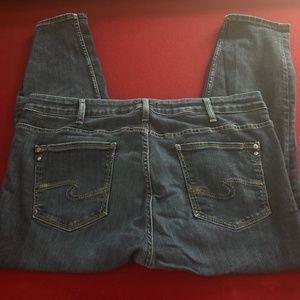 Silver suki skinny crops